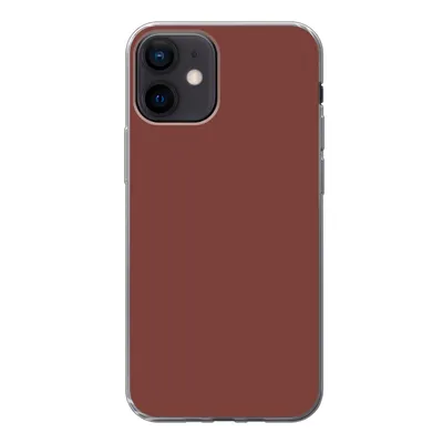 Produktbild von MuchoWow® Handyhülle Schutzhülle Hülle für iPhone 12 Palette - Rot - Innenbereich Silikon Softcase Handy Hülle - Schutzhülle