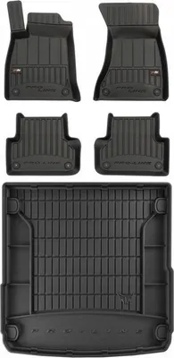 Obrázek produktu pro gumové rohože a koberečky 3D SET Audi A4 B9 kombi 2015-