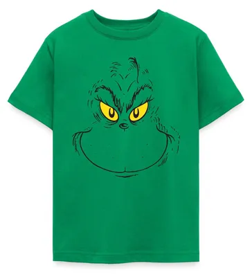 Produktbild von Spreadshirt Der Grinch Kostüm Teenager T-Shirt, 152/164 (12-14 Jahre), Kelly Green
