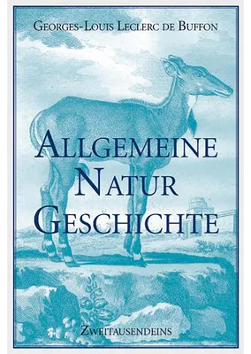 Productafbeelding van Allgemeine Naturgeschichte (Zweitausendeins Klassikeredition)