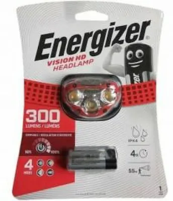 Zdjęcie produktu dla Energizer vision HD Latarka czołowa, 1 sztuka (PRODUKT Z NIEMIEC)