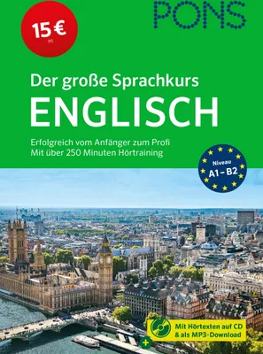 Produktbild von PONS Der große Sprachkurs Englisch