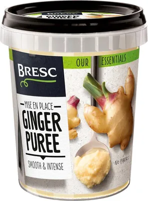Produktbild von Bresc Ingwerpüree 3x 450g vegane Gewürz-Paste frischer Ingwer asiatische Küche