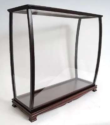 Obrázek produktu pro Casa Padrino vitrína na modely lodí tmavě hnědá 101,6 x 34,9 x v. 99,7 cm - Modelářská vitrína - Modellbau Deko Accessoires