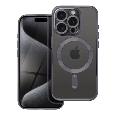 Immagine prodotto di Custodia / cover per Apple iPhone 15 PRO nero - Electro Mag Cover