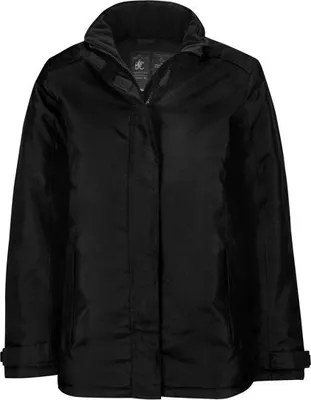 Produktbild von Damen Winterjacke - B&C REAL+/W - black - Größe 2XL