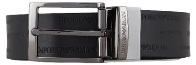 Image de Emporio Armani Hommes Ceinture 4S426Y TU5J8 8044 Couleur : Noir Taille : Taille unique