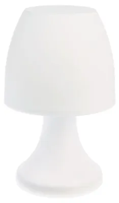 Produktbild von Atmosphera LED-Nachttischlampe weiß 19 cm