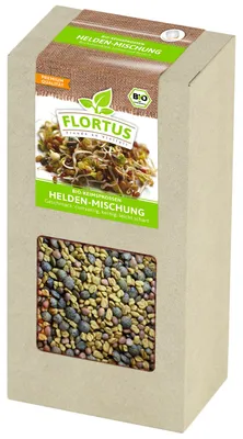 Artikelbild 5 von 'BIO Keimsprossen Helden-Mischung (Bockshornklee, Linsen und Rettich)'