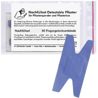 Produktbild von Fingergelenkverband detectable Nachfüllset VE=20 Stück