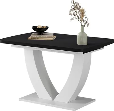Obrázek produktu pro Jídelní stůl Vicco Fenaro Černá/bílá 120 x 80 cm Rozšiřitelný, Model 58035