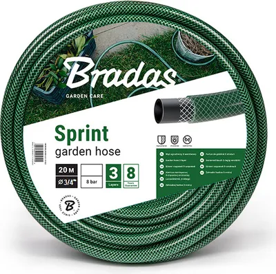 Obrázek produktu pro BRADAS Zahradní hadice 20m, 3/4" SPRINT BR-WFS3_420