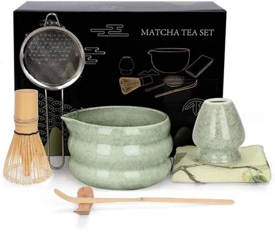 Produktbild von Matcha-theebereidingsset aus Keramik