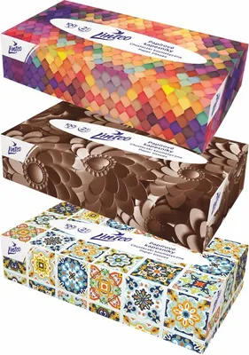 Obrázok produktu pre Kozmetické obrúsky 2-vrstvové 100ks LINTEO SATIN BOX 30407
