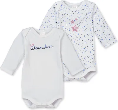 Produktbild von Schiesser 143920 - Mädchen Body-Doppelpack Gr. 68