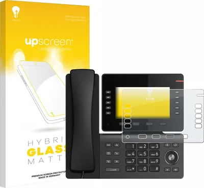 Produktbild von upscreen Entspiegelungs Schutzglas für Snom D865 Schutzfolie Panzer Folie Glas Display Schutz matt