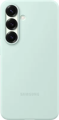 Produktbild von Samsung Silicone Case für das Galaxy S25+, Cover, Samsung, Galaxy S25+, 17 cm (6.7"), Mintfarbe