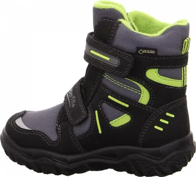 Produktbild von Superfit Jungen Stiefel, schwarz(schwarzgrn (03)), Gr. 27
