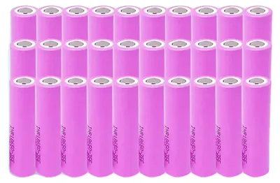 Obrázek produktu pro Lithium-iontová baterie, kapacita 3500 mAh, výbojový proud 25 A, balení 30 kusů, 3,7 V