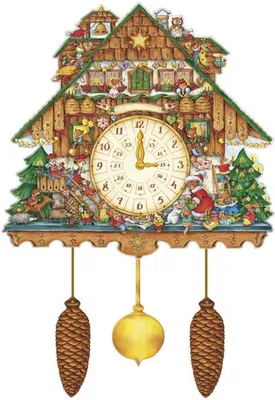 Produktbild von Weihnachtskuckucksuhr Adventskalender