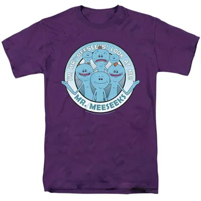 Immagine prodotto di Maglietta Rick and Morty, unisex, per uomo/donna, modello TV37477 (taglia M), colore viola