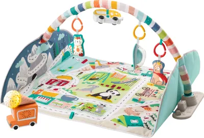 Obrázok produktu pre Fisher-Price GJD41, Detská hrazda, Tyč s hračkami, Zvukové efekty, Viacfarebný, Textil, Plast