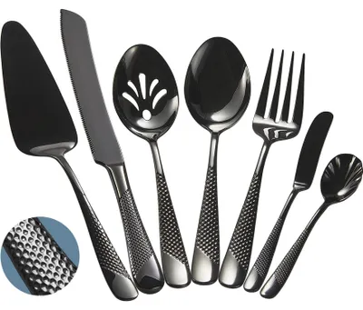 Obrázok produktu pre 7-dielna, elegantná servírovacia súprava z nehrdzavejúcej oceli