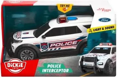 Produktbild von Dickie Spielzeug Polizeiauto Ford Interceptor mit Licht & Sound