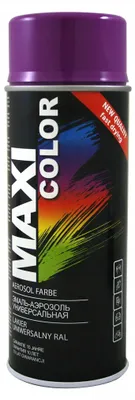 Image de Peinture acrylique violette brillante Maxicolor RAL4005, spray de 400 ml Motip