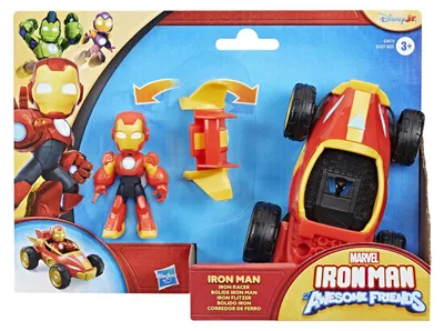 Imagen del producto de Marvel Iron Man and His Awesome Friends Iron Racer