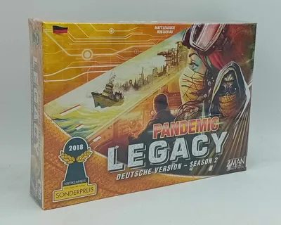 Produktbild von Asmodee Pandemic Legacy - Season 2, Brettspiel, Flucht, 14 Jahr(e), Familienspiel