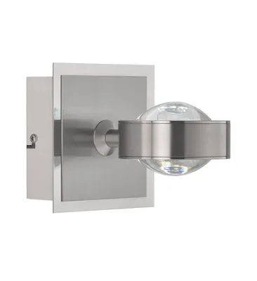 Produktbild von Fischer & Honsel 30414 Wandleuchte Cluedo Metall nickelfarben matt