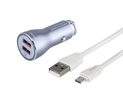 Obrázek produktu pro Špičková autonabíječka s QC3.0 + kabel Micro USB