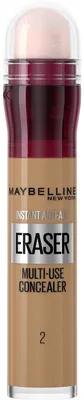 Zdjęcie produktu dla Maybelline Instant Anti-Age Eraser Korektor do twarzy z gąbeczką 02 Nude, 6.8 ml