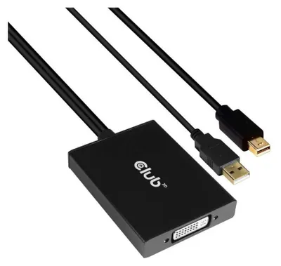 Image de Club3d CLUB3D MiniDisplayPort 1.2a to Dual Link DVI-D Active Adapter