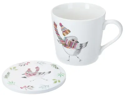 Immagine prodotto di Tazza in porcellana con piattino Tipperleyhill Robin