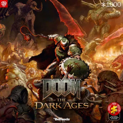Produktbild von DOOM The Dark Ages Slayer’s Rag 1000pcs - Puzzle 1000 Teile