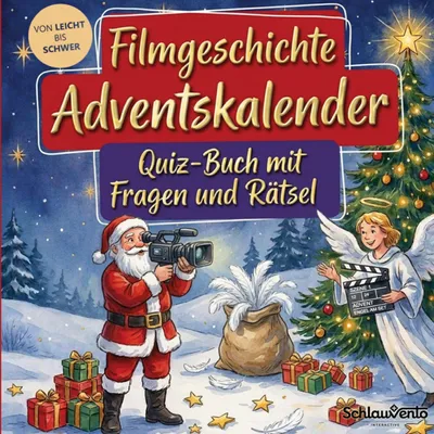 Produktbild von Filmgeschichte-Adventskalender: Quiz-Buch mit Fragen und Rätsel