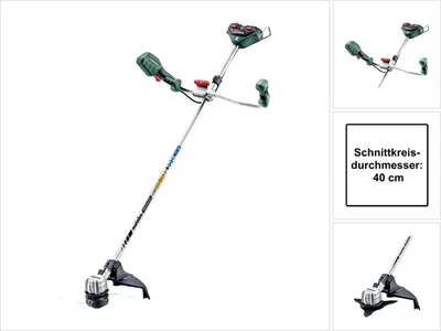 Obrázek produktu pro Metabo FSB 36-18 LTX BL 40 Akumulátorový křovinořez 36 V ( 2x 18 V ) dvouruční bezkartáčový sólo ( 601611850 ) - bez baterie, bez nabíječky