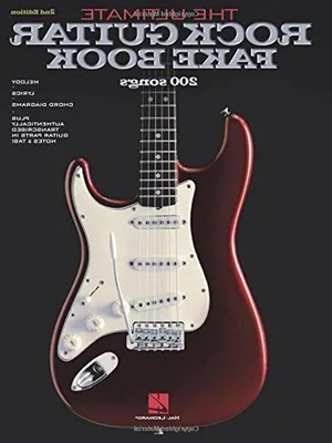 Obrázok produktu pre Gitarrenlehrbuch - Musiknoten und Akkorde - Gitarren Übungsstücke - Über 200 Lieder - 280 Gramm leichtes Lernpaket