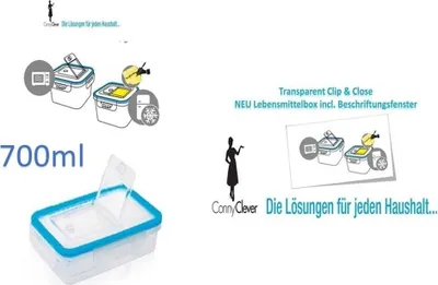 Produktbild von FRISCHHALTEDOSE Aufbewahrungsbox mit Deckel Frischhaltbox Mikrowellendose