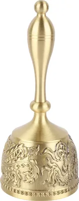 Obrázok produktu pre Ručný zvonček, zvonček na večeru, herný zvonček, servisný zvonček, svadobný zvonček, ručný zvonček