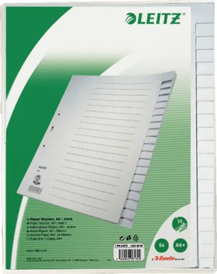 Image de Register A4 blanko grau