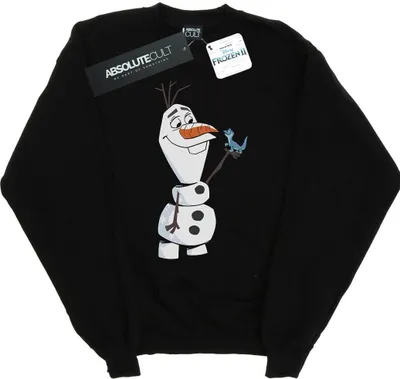 Produktbild von Disney - "Frozen 2" Sweatshirt für Damen BI18753 (L) (Schwarz)