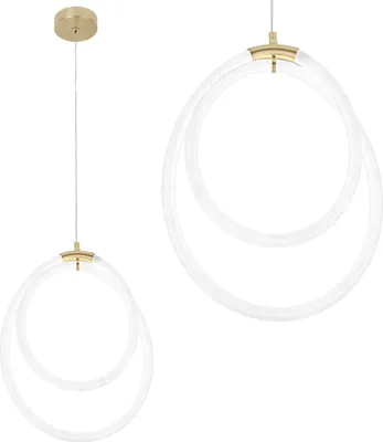 Image de Lampe Suspendue Toolight Led G021-CP Gold