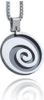 Produktbild von Edelstahl Anhänger Black PVD mit Edelstahl Kette- Herrenschmuck