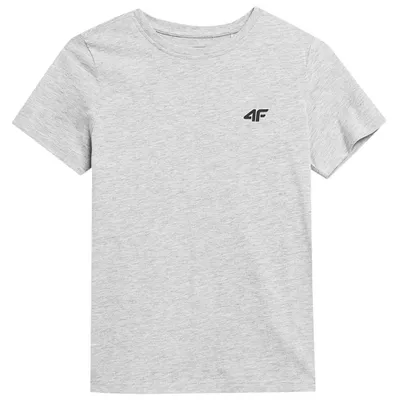 Produktbild von 4F Kinder T-Shirt Baumwolle Grau Größe 140