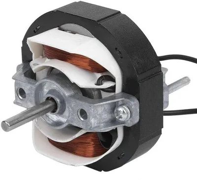 Obrázek produktu pro Elektrický ventilátor 220 V, 2400 ot./min, dlouhá hřídel