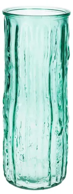 Produktbild von Bellatio Design Blumenvase - klar - transparentes Glas - 10 x 25 cm - Vase