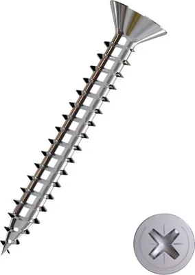 Produktbild von Connex Universalschrauben 4.0 x 30 mm PZ 2 Senkkopf - 500 Stück Edelstahl